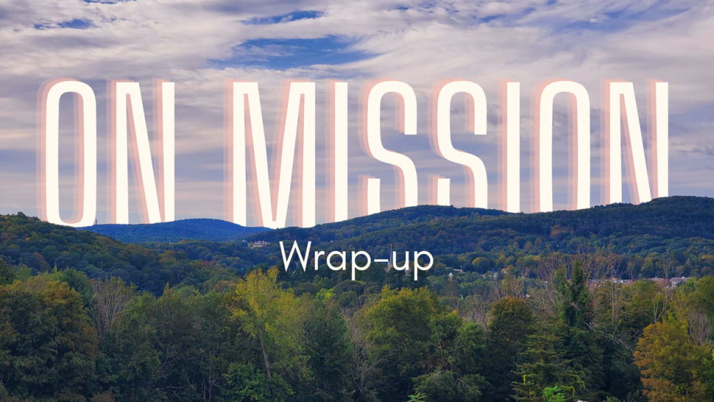 On Mission: Wrap-up