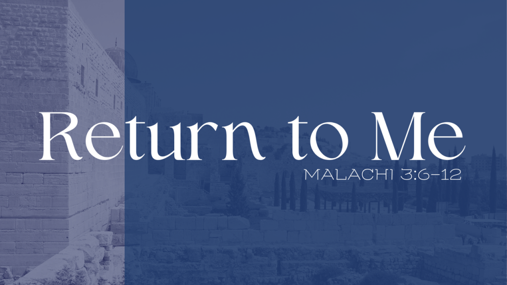 Robbing God – Malachi 3:6-12